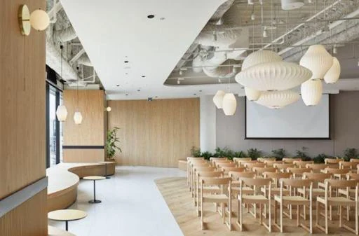 Conference hall setup