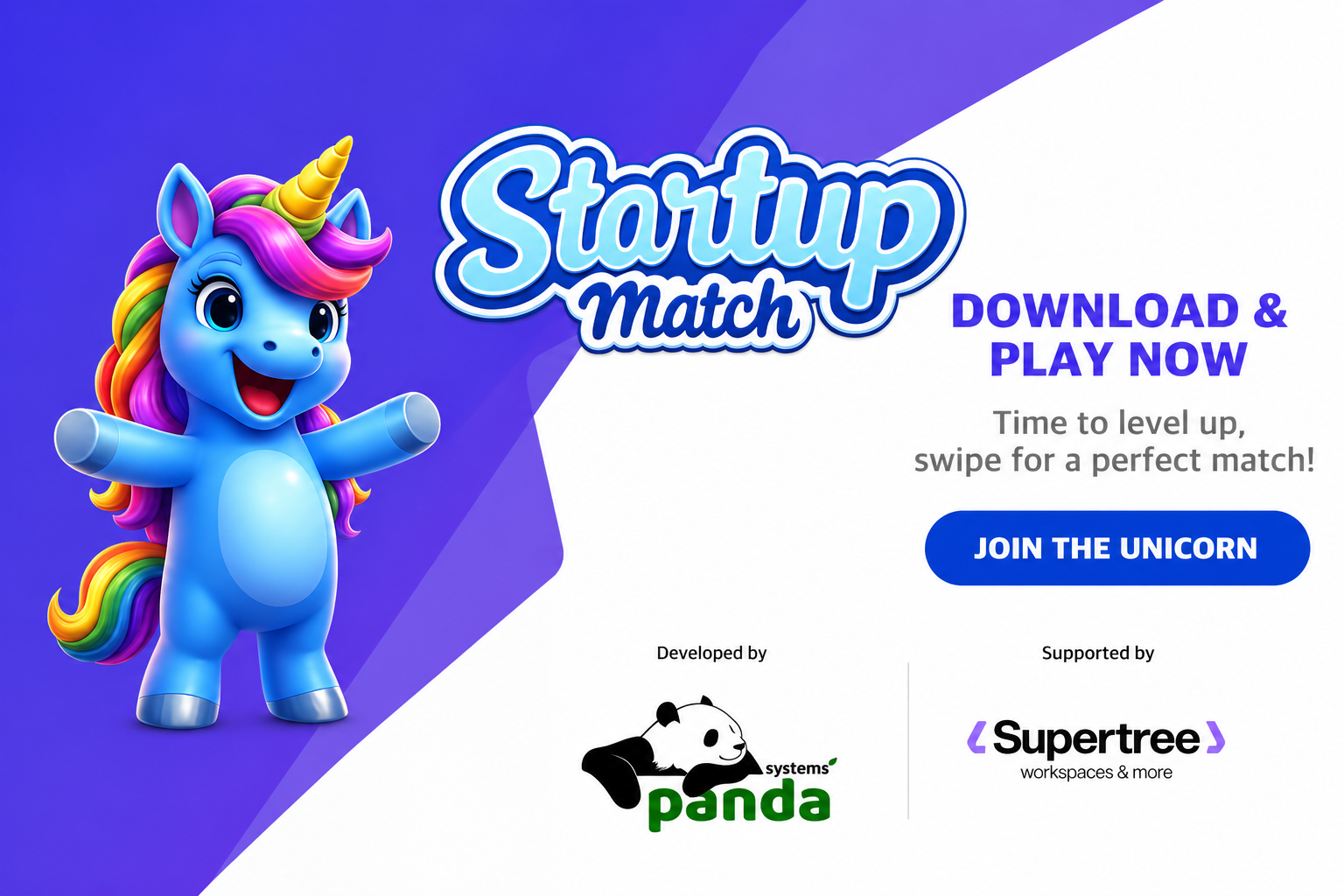 Built in Pipera: Panda Systems launches Startup Match, the mobile game inspired by startup life