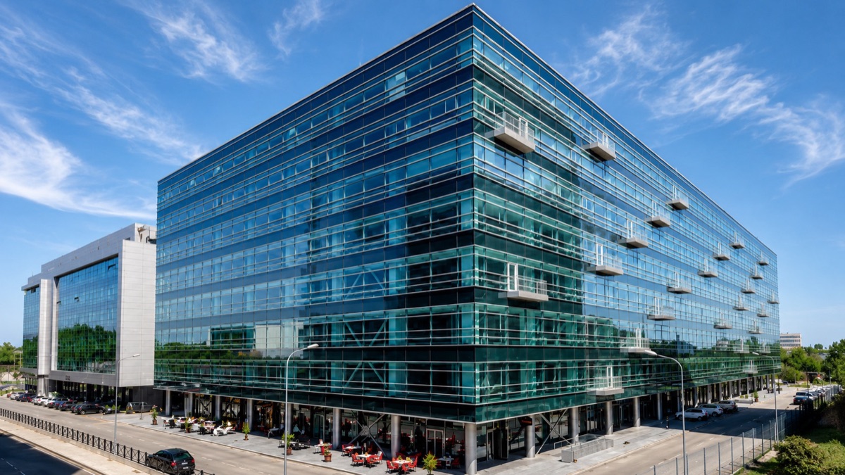 Globalworth BOC Tower in Pipera, North Bucharest — home of Supertree