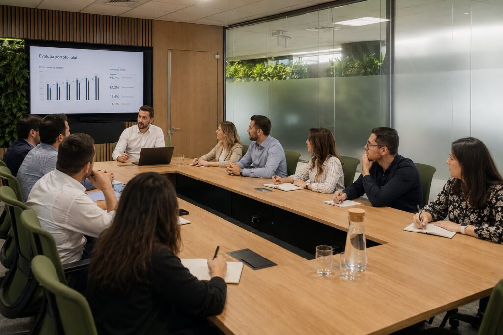 Board meeting room