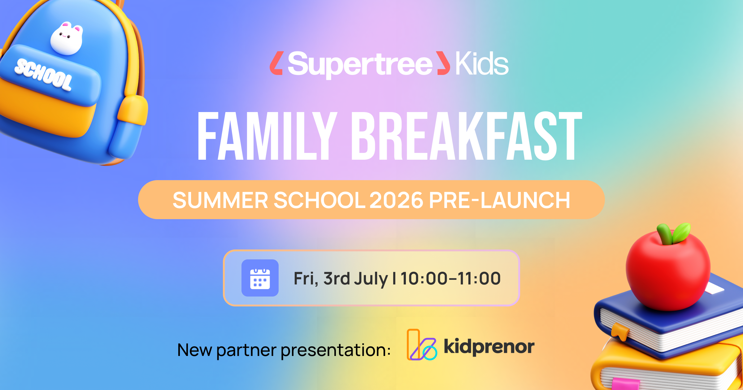 Supertree KIDS Family Breakfast & Summer School Preview