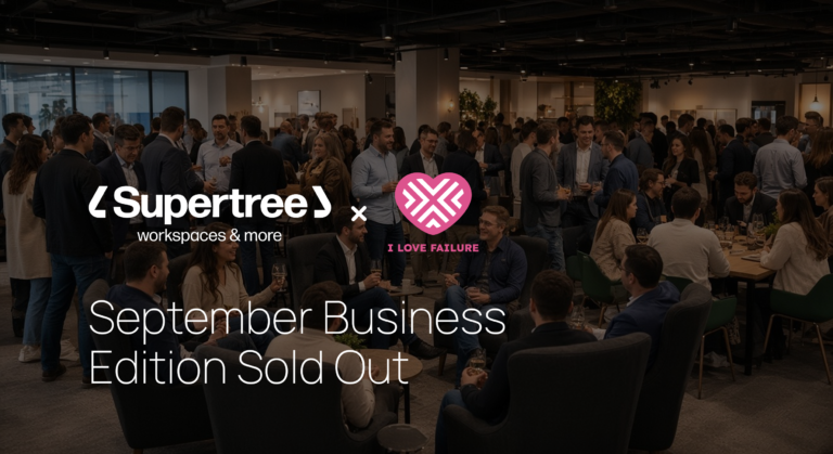 Supertree x I Love Failure: A New Partnership Starts with a Sold-Out Business Edition
