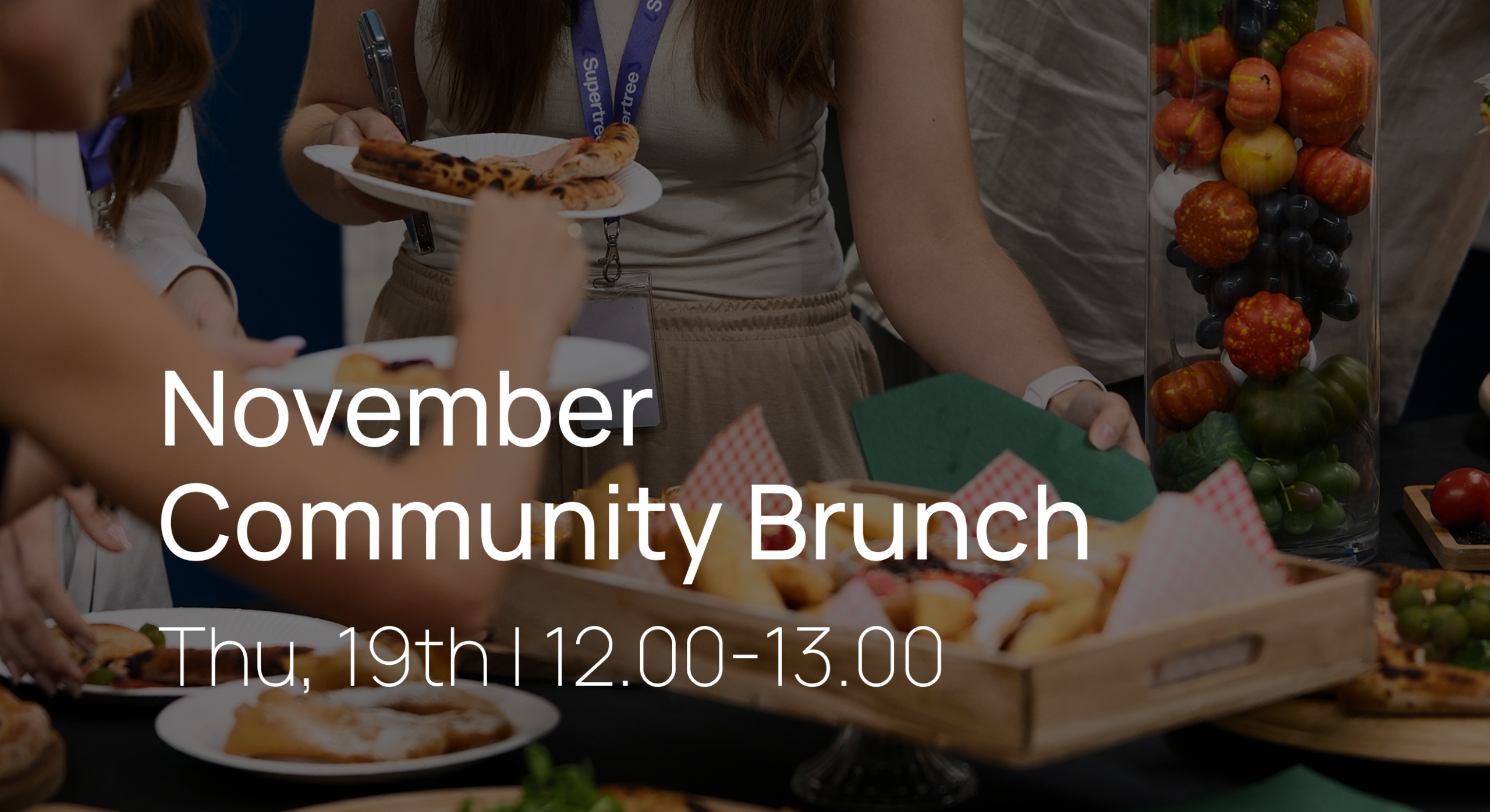 November Community Brunch: Save the Date