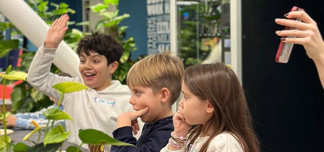 Children at a Supertree KIDS programme